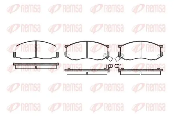 REMSA 0187-02 | Fren Balatası