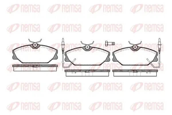 REMSA 0208-02 | Fren Balatası