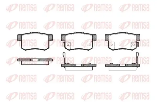 REMSA 0325-12 | Fren Balatası