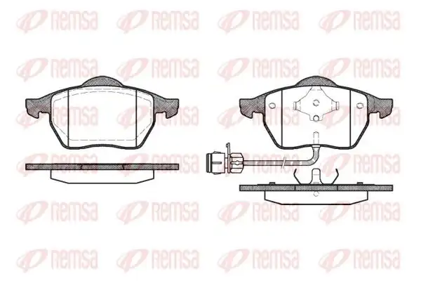 REMSA 0390-02 | Fren Balatası