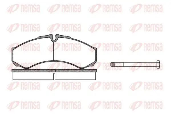 REMSA 0651-00 | Fren Balatası Daily II 05 99 04 06
