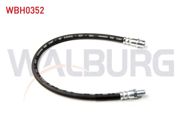 WALBURG WBH0352 | Fren Hortumu Ön Sol Sağ 400mm Bmw 5 Serisi E39 1995 2003 2 Adet