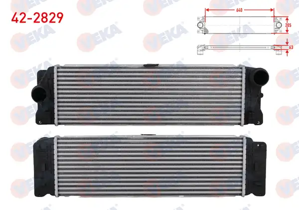 VEKA 42-2829 | Turbo Radyatörü İntercooler Mercedes Sprinter 907 2018
