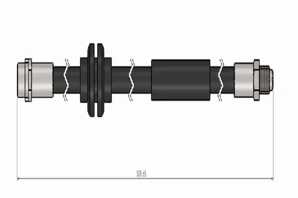 CAVO C900-311 | A Fren Hortumu Ön 93 C Seri W202 2 Adet