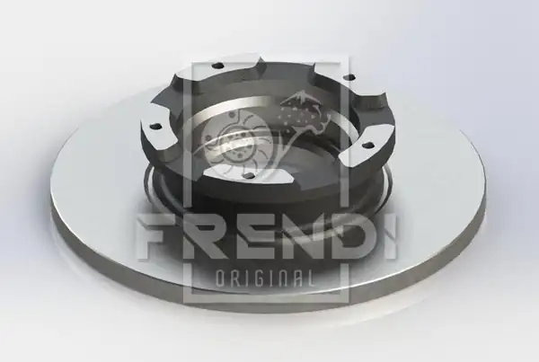 FRENDI 13570 | Arka Fren Disk Aynası Transit Custom V362 12 ABS li O Çeker Cap 308 16 1 Adet