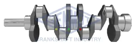 GENMOT 1407-1 | Krank Mili Hyundai H100 Kamyonet 2600 1997 Çelik Dövme