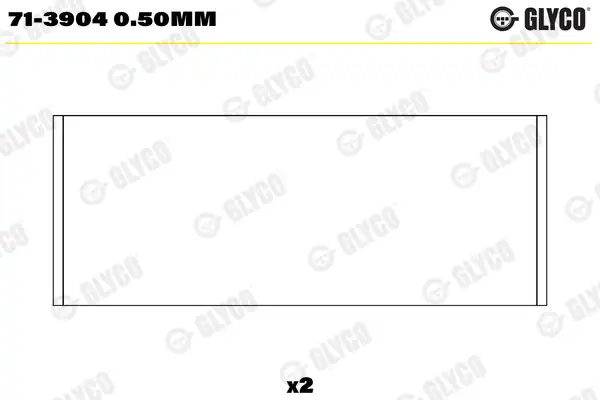 GLYCO 71-3904050 | Kol Yatak Caddy Polo Golf 5 Passat A3 Leon 1 2 1 4 1 6 1 9 TDI