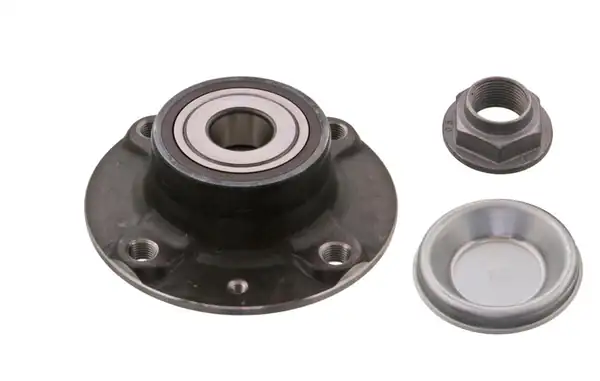 GMB GH22380M | Arka Teker Poryası Komple Peugeot P307 00 Citroen C4 04 129x25x59