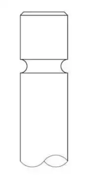 GÜNEŞ 1373-1374-5 | Subap Emme Egzoz Tempra Uno SLX 1 6 8v 0 50 IN 4 Ex 4