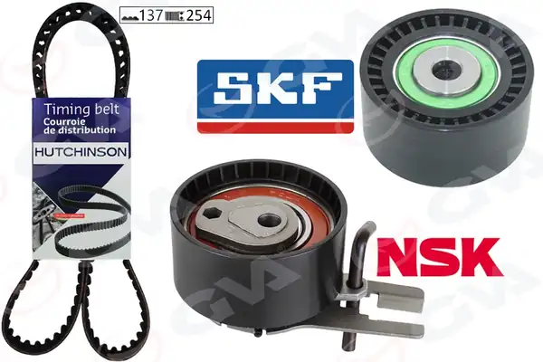 GVA 59T4315H | Eksantrik Gergi Kiti P206 P207 P307 P308 P407 P3008