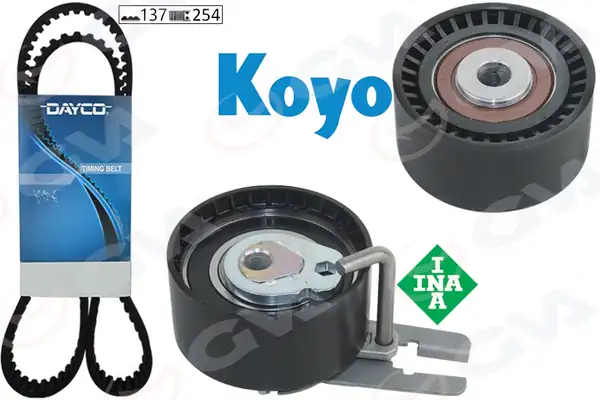 GVA 59T4315OE | Eksantrik Gergi Kiti P206 P207 P307 P308 P407 P3008