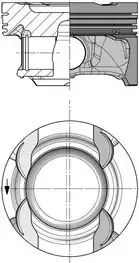 KOLBENSCHMIDT 40853600 | Piston Segman Std Mercedes M270 83 00 mm X156 W176 W246 C117 13 19