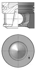 KOLBENSCHMIDT 41264620 | Piston Segman N47d20c 84 50 0 50 E90lci F20 F30 1 6d 1 8d