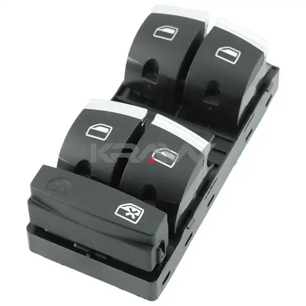 MCAR An 1504c Cam Düğmesi Dörtlü Krom A3 09 13 Q7 10 15
