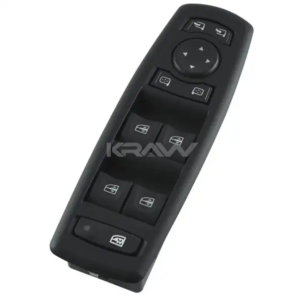 MCAR An 730b Cam Açma Kapama Anahtarı Sol Dörtlü Megane3 Laguna3 Çift Soket Ayna Katlamali