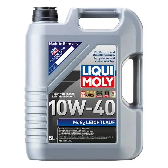 LIQUI MOLY 2184 | Mos2leichtlauf Motor Yağı 10w 40 5l Koli 4 Adet 4 Adet