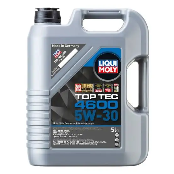 LIQUI MOLY 2316 | Top Tec 4600 Motor Yağı 5w 30 5l Koli 4 Adet 4 Adet