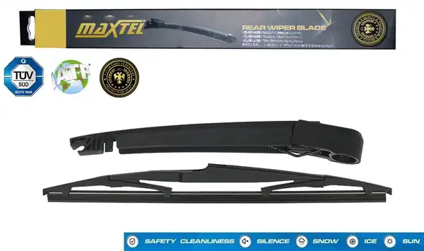MAXTEL 12607280 | Arka Silecek Kolu Ve Süpürgesi Opel Astra J HB 2009 305mm