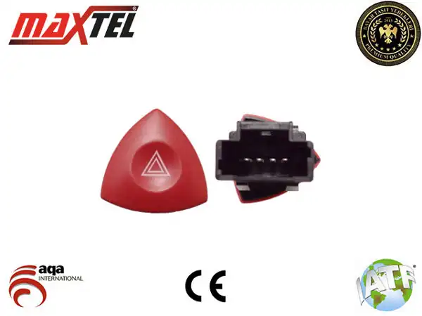 MAXTEL 16204724 | Dörtlü Flaşör Anahtarı Laguna II Traffic II Master II