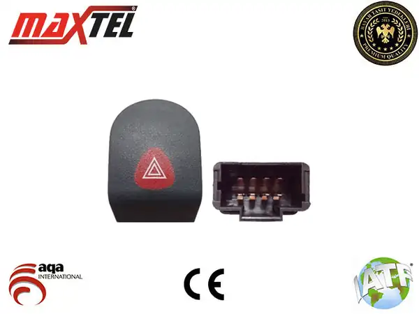 MAXTEL 16204821 | Dörtlü Flaşör Anahtarı Kangoo İ Kangoo Express 01 07