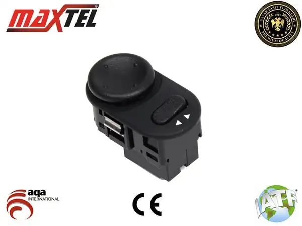MAXTEL 16607487 | Ayna Ayar Butonu Opel Agila A Astra G Vectra B Combo Zafira A