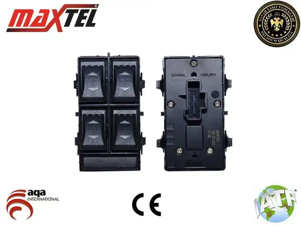 MAXTEL 18202033 | Cam Açma Kumanda Anahtarı Mondeo III 00 07 Dörtlü