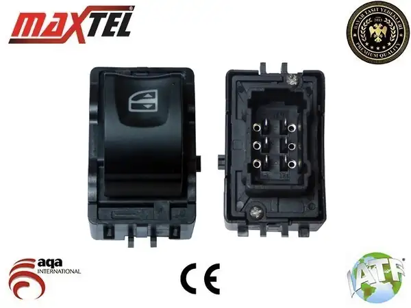 MAXTEL 18204003 | Cam Anahtarı Scenic III 2009 Laguna III 6 Fişli Arka