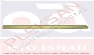 PLEKSAN 3335 | Ex Kapı Bandı Ön Sol Megane II Extrem 06