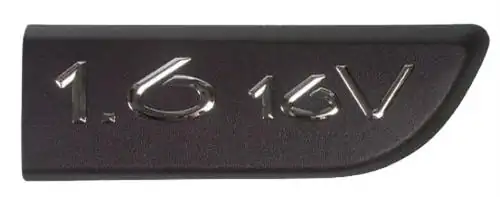PLEKSAN 3354 | Monogram Yazı Krom Sol Megane II 1 6 16v Renault Megane 2 Adet
