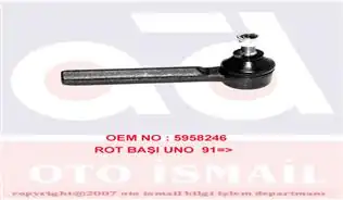 SİSMAK 110630 | Rot Başı Uno 83 2 Adet