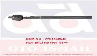 SİSMAK 120210 | Rot Mili R9 R11 2 Adet 1985991