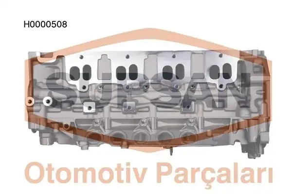 Supsan H0000508 Silindir Kapağı M9t Master III 2 3 dCi 10 Trafic II Opel Vivaro 2 0 dCi 06