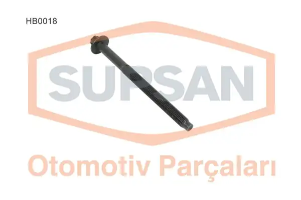 Supsan Hb0018 Silindir Kapak Saplaması 10 Adet Ford 1 4 8v 1 6 16v TDCI Peugeot 1 4 8v 1 6 16v Hdi Dv4 Dv6
