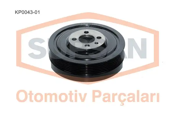 Supsan Kp004301 Krank Kasnağı Audi A2 Seat Seat Cordoba Skoda Fabia 14 TDI AMF BNM