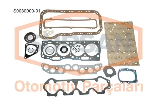 Supsan S0080000 01 Conta Takım Keçeli Skc li Fiat Tempra Tipo Uno SLX 1 6 91