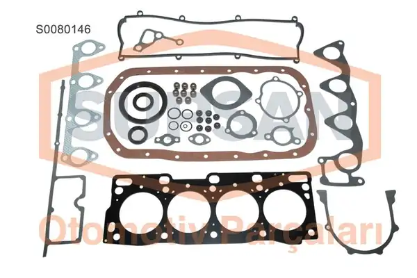 Supsan S0080146 Tam Takım Conta Mazda 626 2 0d Kia Sportage 2 0 Mazda E2200 1997 Rf Rf N