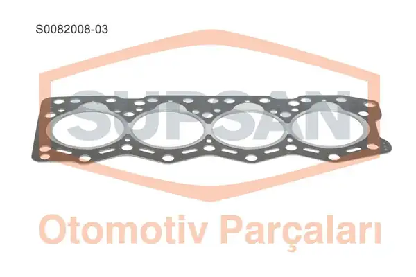 Supsan S0082008 03 Conta Silindir Kapak 1 8mm Fiat Ducato Peugeot Boxer Citroen Jumper 2 5td
