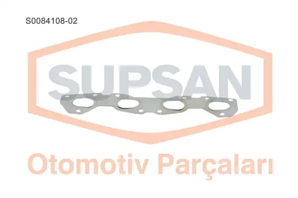 Supsan S008410802 Egzos Manifold Conta Peugeot 206 307 Partner 1 6 16v Tu5jp4