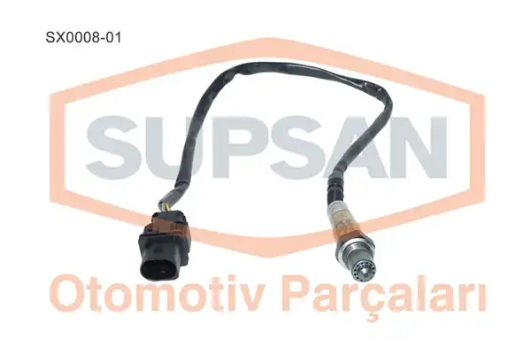 Supsan Sx000801 Oksijen Lambda Sensörü Fiat Palio 13d Multijet Opel Corsa D 13 CDTI A13dtc Z13dte A13dte A13dtr