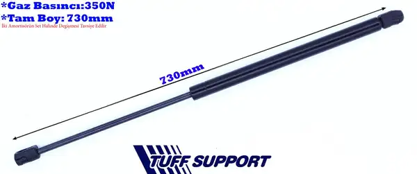 TUFFSUPPORT 610230 | Motor Kaput Amortisörü 05 Passat VI
