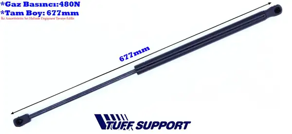 TUFFSUPPORT 610507 | Bagaj Amortisörü Connect