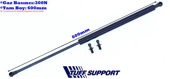 TUFFSUPPORT 611183 | Bagaj Amortisörü 91 Kartal Çift Mafsal