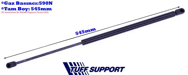 TUFFSUPPORT 611923 | Bagaj Amortisörü Zafira A