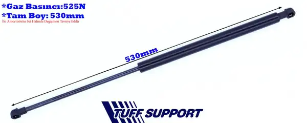 TUFFSUPPORT 612056 | Bagaj Amortisörü Lodgy 13