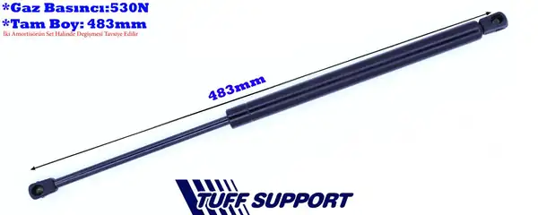 TUFFSUPPORT 612807 | Bagaj Amortisörü 04 Focus II HB