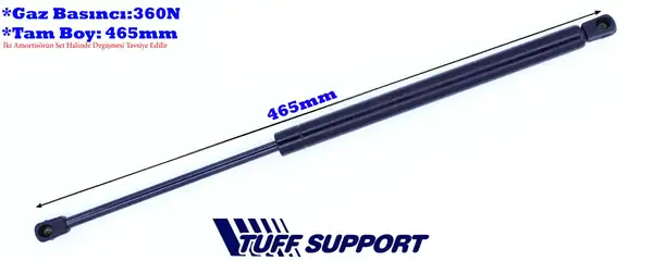 TUFFSUPPORT 613039 | Bagaj Amortisörü 12 14 Hi İ10
