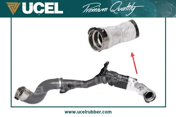 ÜÇEL S15153 | Turbo Hortumu Küçük Plastik Parça Hariç Renault Clio IV 1 5 dCi