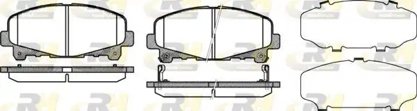 ROADHOUSE 21390-02 | Fren Balatası Accord Ix Cu Berlina Tourer 07 Xx