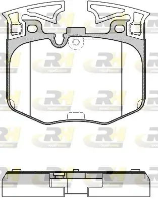 ROADHOUSE 21711-00 | Fren Balatası Ön Bmw F30 G20 520 X3 X6 X7