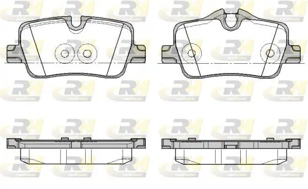 ROADHOUSE 21873-00 | Fren Balatası Arka Bmw 3 G20 G80 G28 G21 G81 Bmw 4 G23 G83 G22 G82 18